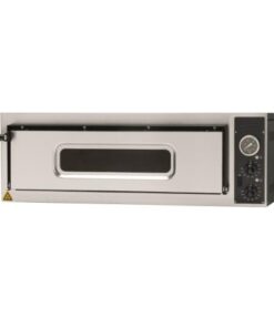 Horno eléctrico de pizza, diámetro 350mm. 1 cámara, 4 pizzas.