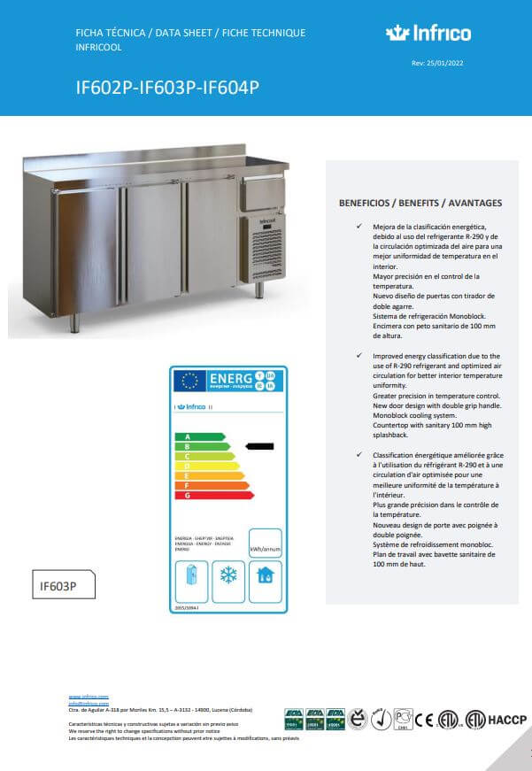 Frente mostrador de 2,5m y 4 puertas. - Imagen 3