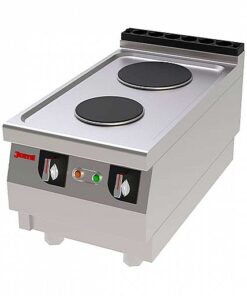 Cocina sobremesa eléctrica, de 2 quemadores. Serie 750.