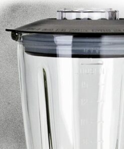 Batidor con jarra de cristal de 1,5 L con indicador de nivel.