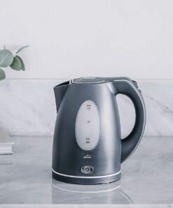 Hervidor con apagado automático, se desactiva cuando alcanza el nivel de temperatura deseada.