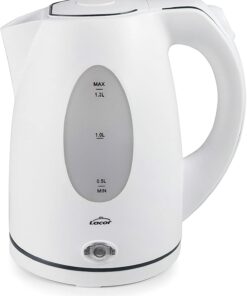 Hervidor con apagado automático, se desactiva cuando alcanza el nivel de temperatura deseada.