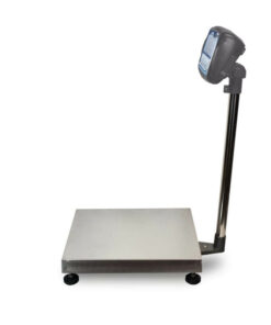 Báscula con homologación a 3000 divisiones OIML clase III, certificación CE y con desconexión automática.