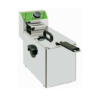 Freidora con termostato de seguridad, rearme manual e interruptor de seguridad.